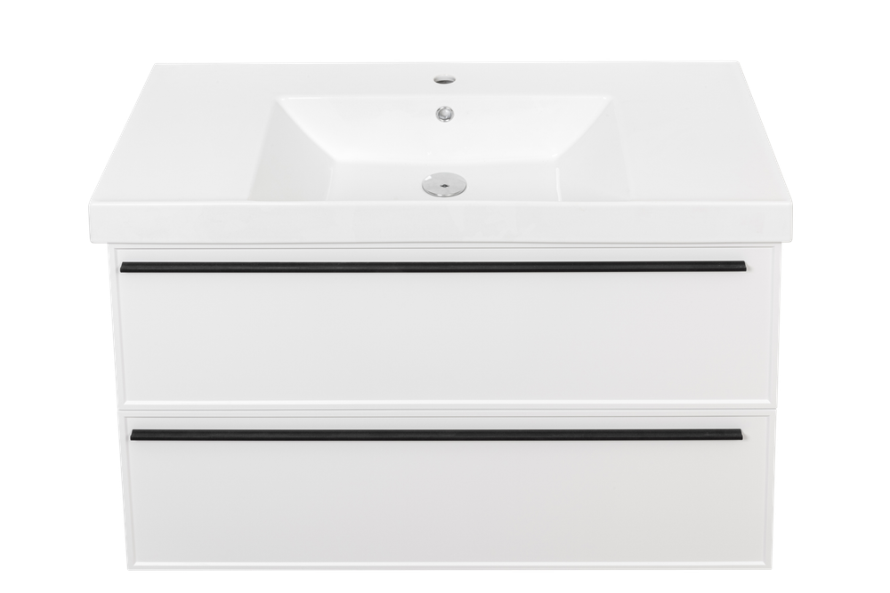 Тумба под раковину La Fenice Elba Bianco TWIN белый 100 FNC-01-ELB-B-100-2