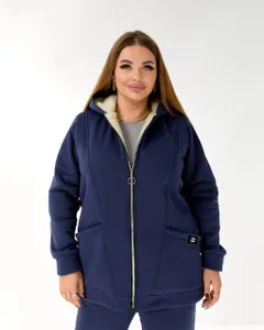 Костюм с мехом УК-5478-2 Фабрика Моды