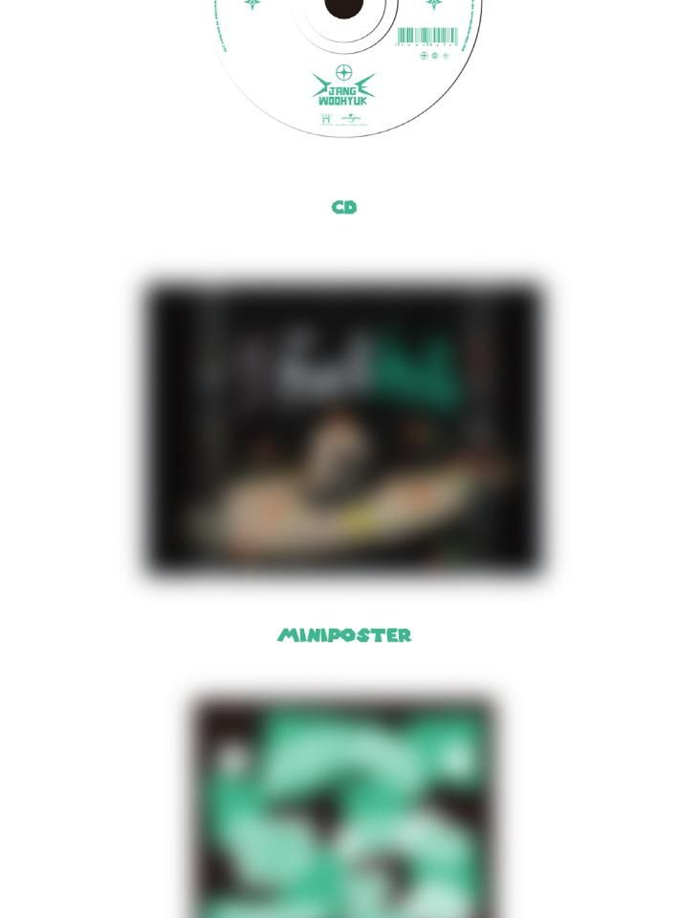 Альбом JANG WOO HYUK - I feel Hope Single Album