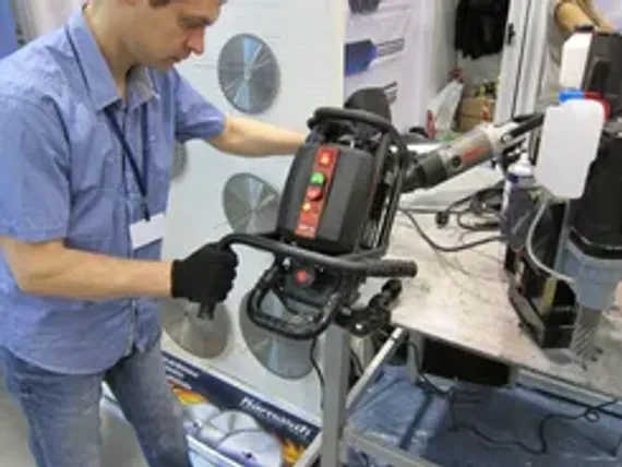 Пневматический магнитный сверлильный станок Promotech PRO-35 ADA ATEX