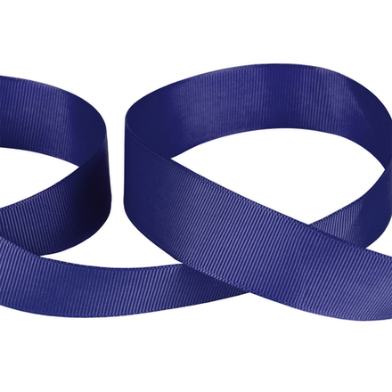 Тесьма репсовая , 25 мм, цв.101 васильков.