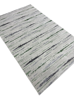 Ковер Kleopatra 38462A Green FLS/L.Grey Прямоугольник