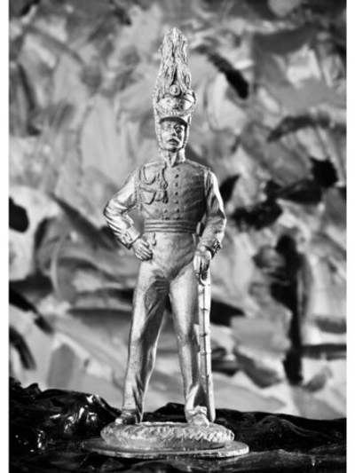 Оловянный солдатик Офицер прусской пехоты, 1812 г.