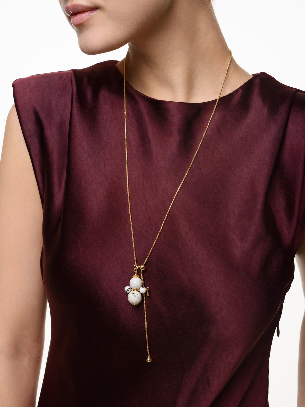 Колье "Nevalyashka" говлит Gold