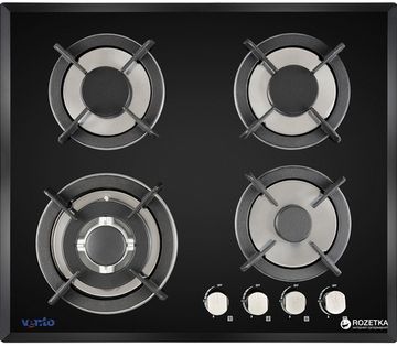 Варильна поверхня газова VENTOLUX HG640G CTB (BK) 5