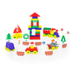 52544/Конструктор "Строитель" (178 элементов) (в пакете)230x150x400мм/5