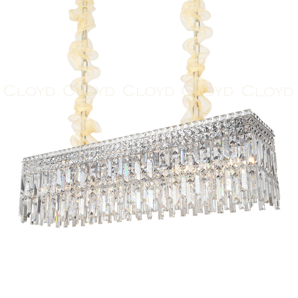 Люстра Cloyd ALCATRAZ-B C13 / шир. 104 см - хром (арт.10962)