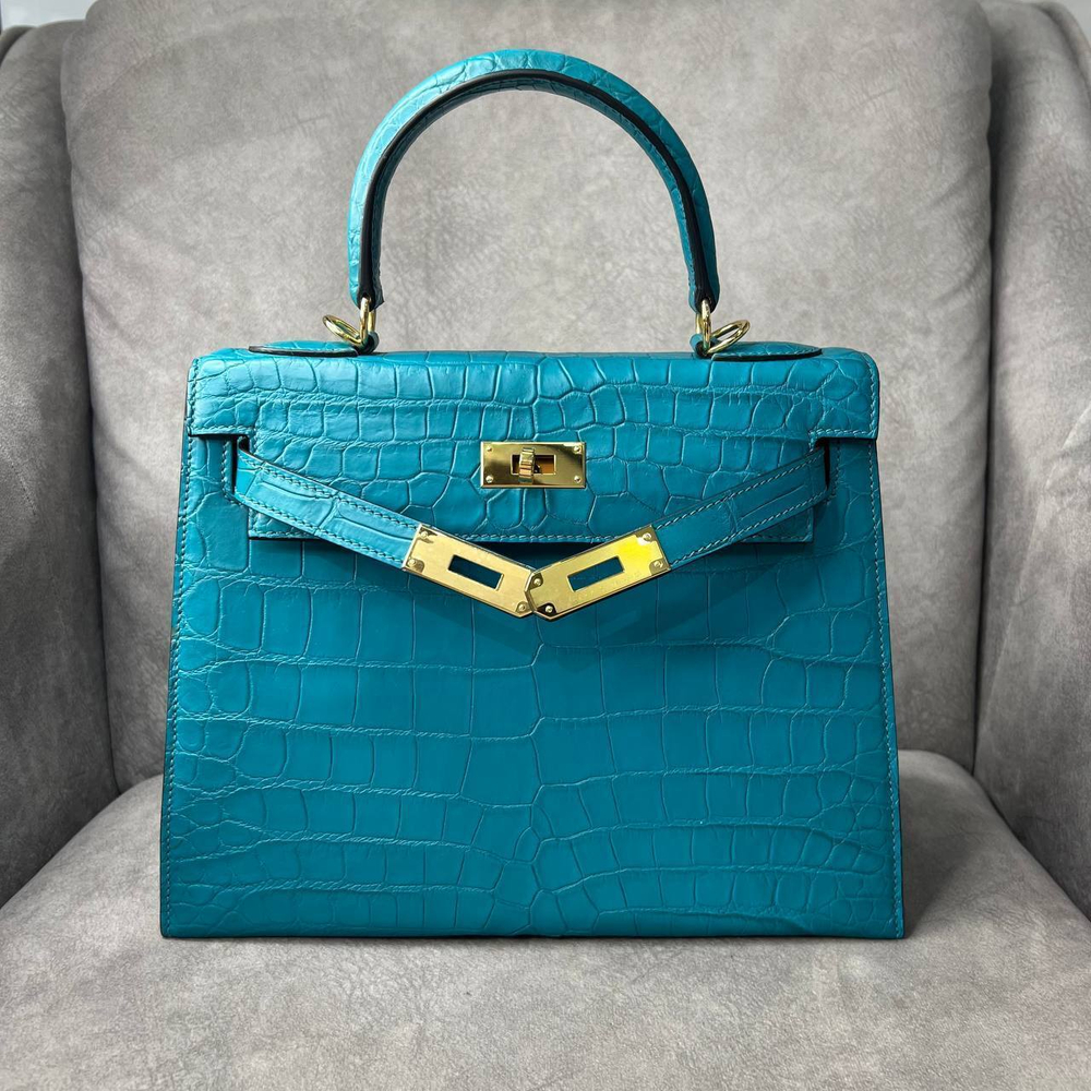 Сумка Hermes из кожи крокодила 25 см, арт. 478769529