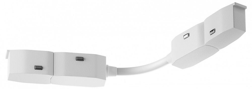 Соединитель гибкий для треков Maytoni Accessories for tracks Exility TRA034CS-W