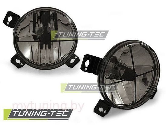 Передние фары внутренние VW Golf 2 black