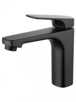 Смеситель для раковины WONZON & WOGHAND, Черный матовый (WW-A40492-MB)