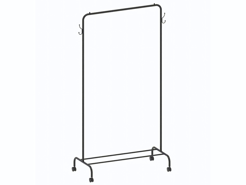 Вешалка гардеробная "Радуга 2" черная