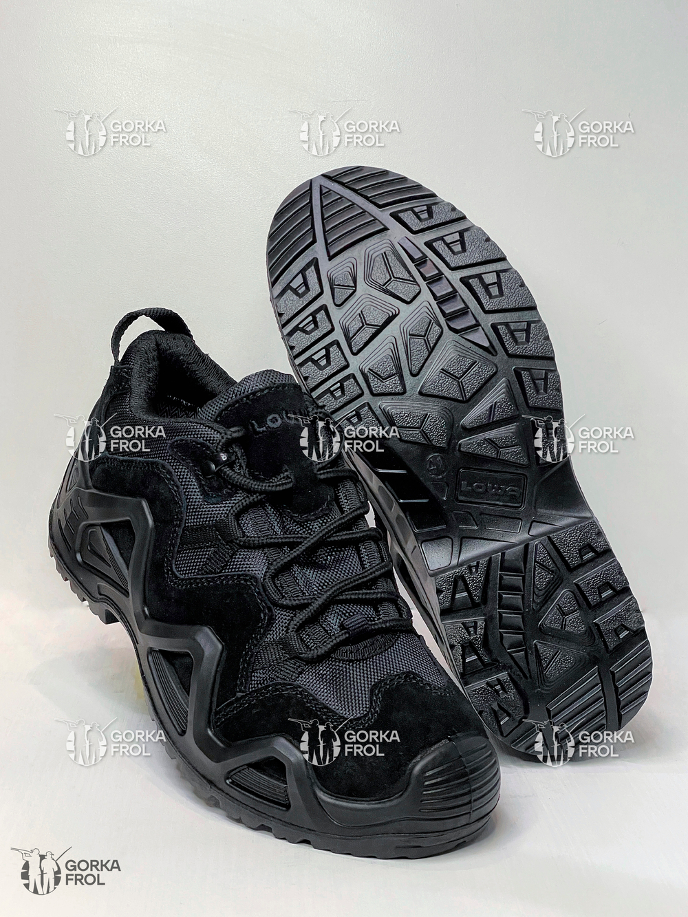 Полуботинки Lowa Zephyr GTX Lo черный, треккинговые (лето/демисезон)