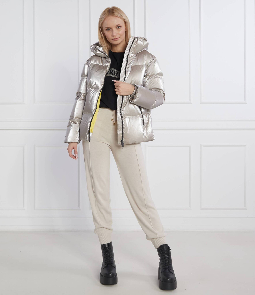 пуховая куртка roxie Hetrego - серебряный(8M782)