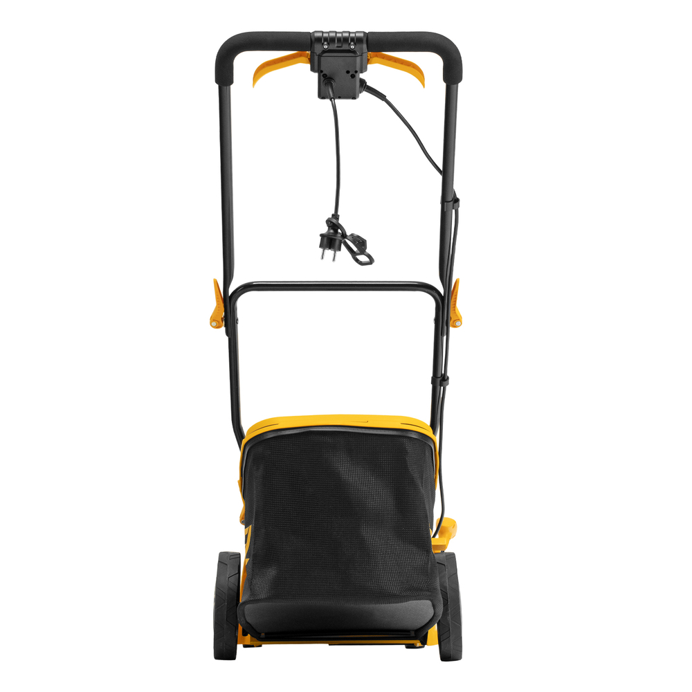 Газонокосилка электрическая GMC-1800, шир. 38см, 1800 Вт, 6 уров., травосб. 35 л Denzel