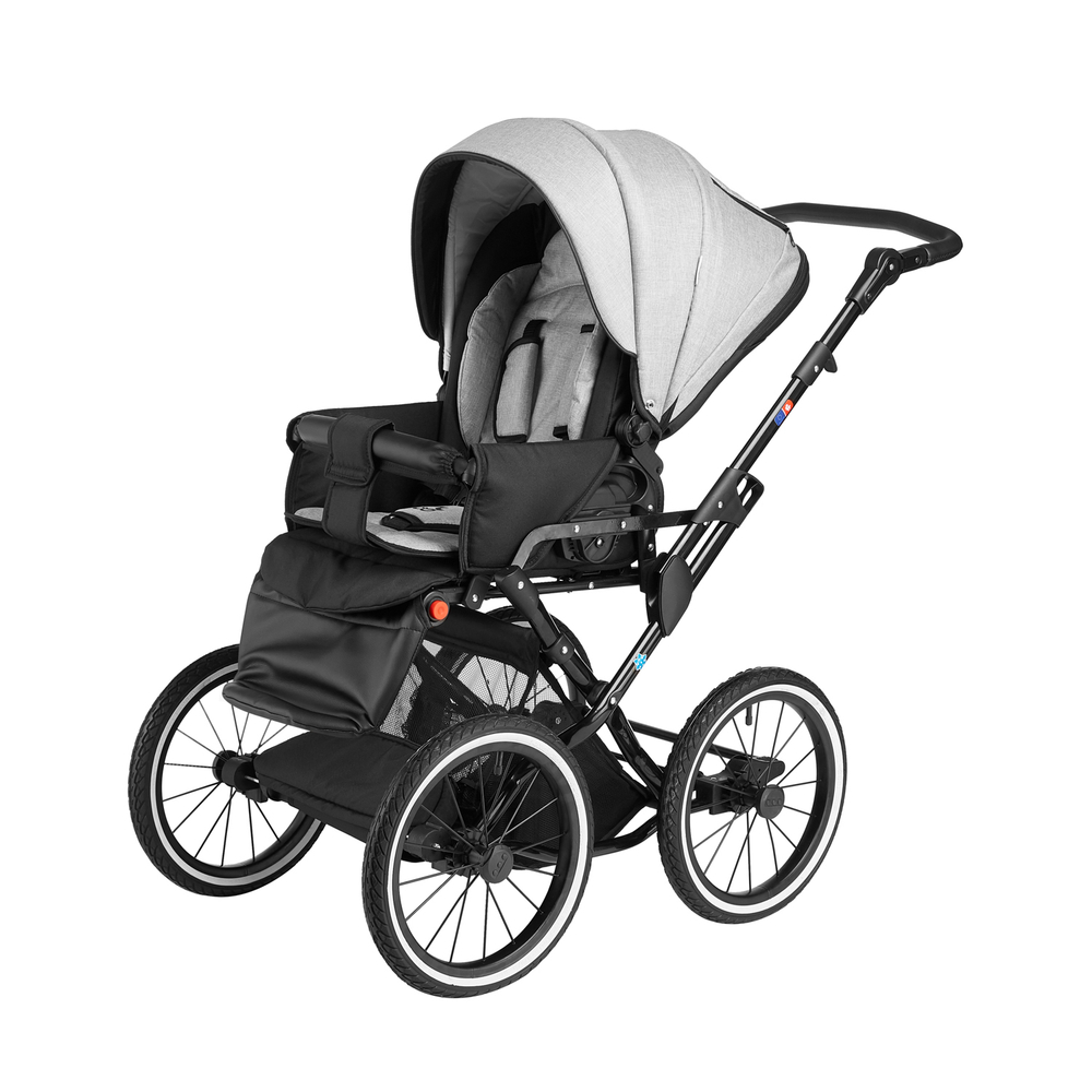 Детская коляска Noordline Beatrice Classic 3 в 1 (Cерый)