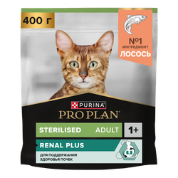 Сухой корм PURINA Pro Plan Cat Salmon для кастрированных кошек с лососем