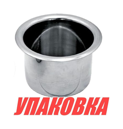 Подстаканник из нержавеющей стали, H60 мм, Marine Rocket (упаковка из 2 шт.)