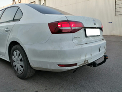 Фаркоп Volkswagen Jetta седан 2011-2018, условно-съемный,(без электрики) Трейлер.9170