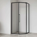 Душевой уголок RGW Passage PA-86B 38088699-14N 90x90 стекло прозрачное/профиль черный матовый