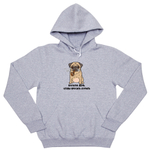 Толстовка "Мопс - бросает курить"