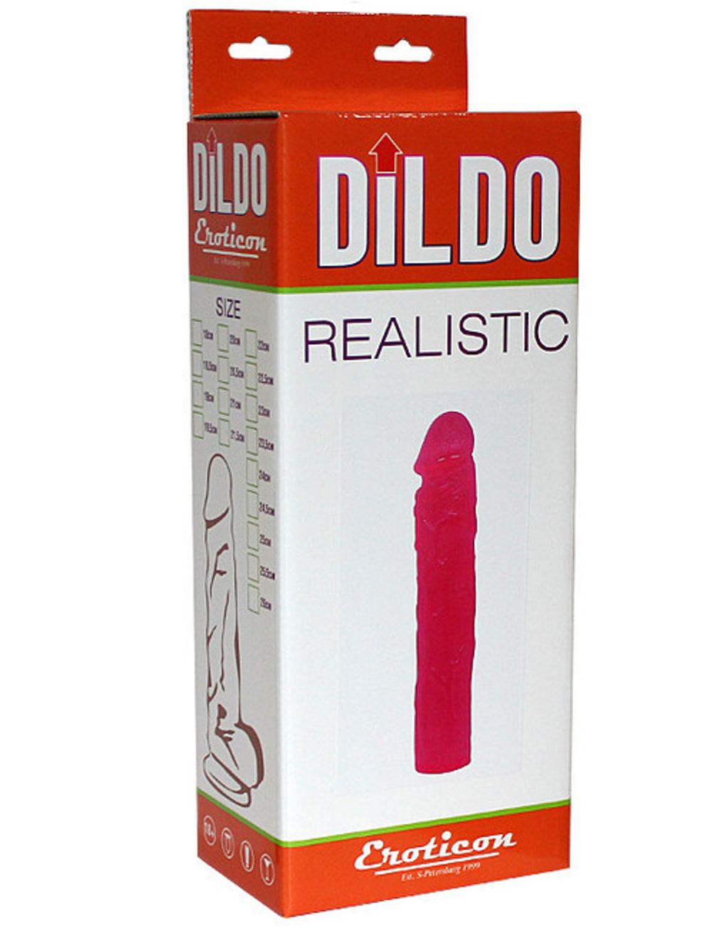 Реалистичный гелевый фаллоимитатор розового цвета (Цвет: розовый)