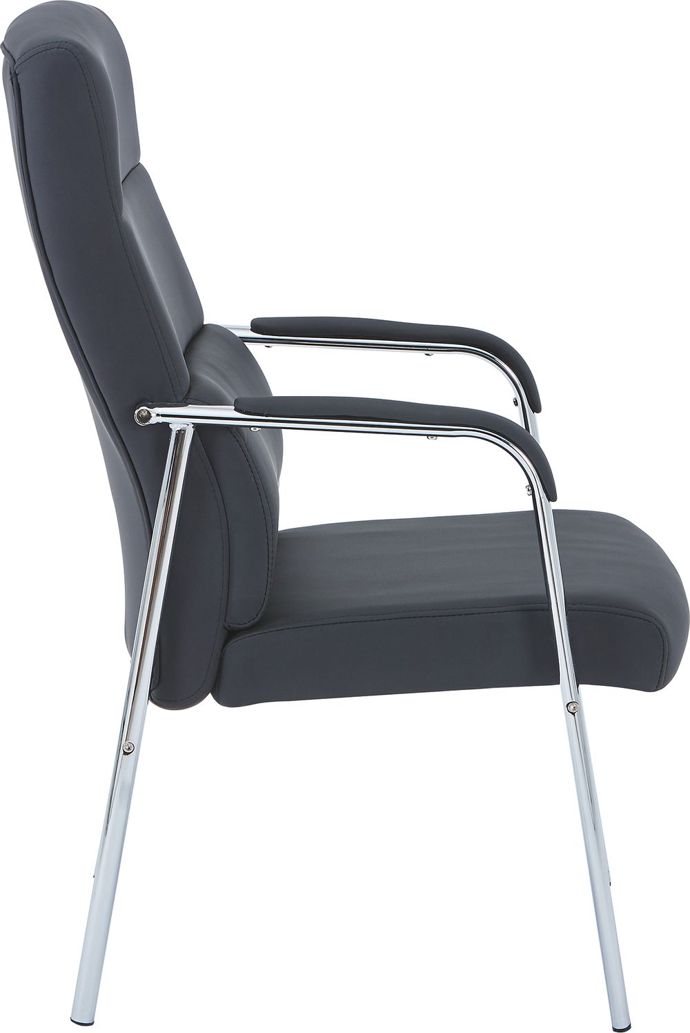 Кресло Everprof City Экокожа Черный