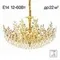 CL310122 RITZ Золото Люстра