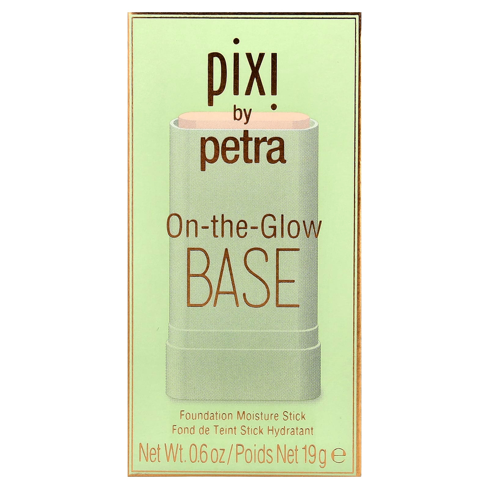 Pixi Beauty, On-The-Glow Base, увлажняющий стик для основы, крем, 19 г (0,6 унции)