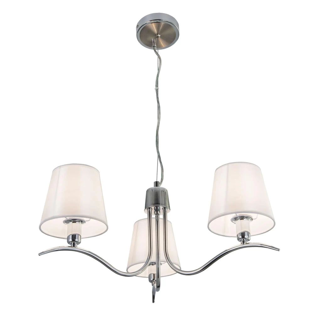 Citilux Эмма CL439131 Люстра подвесная с абажурами Хром