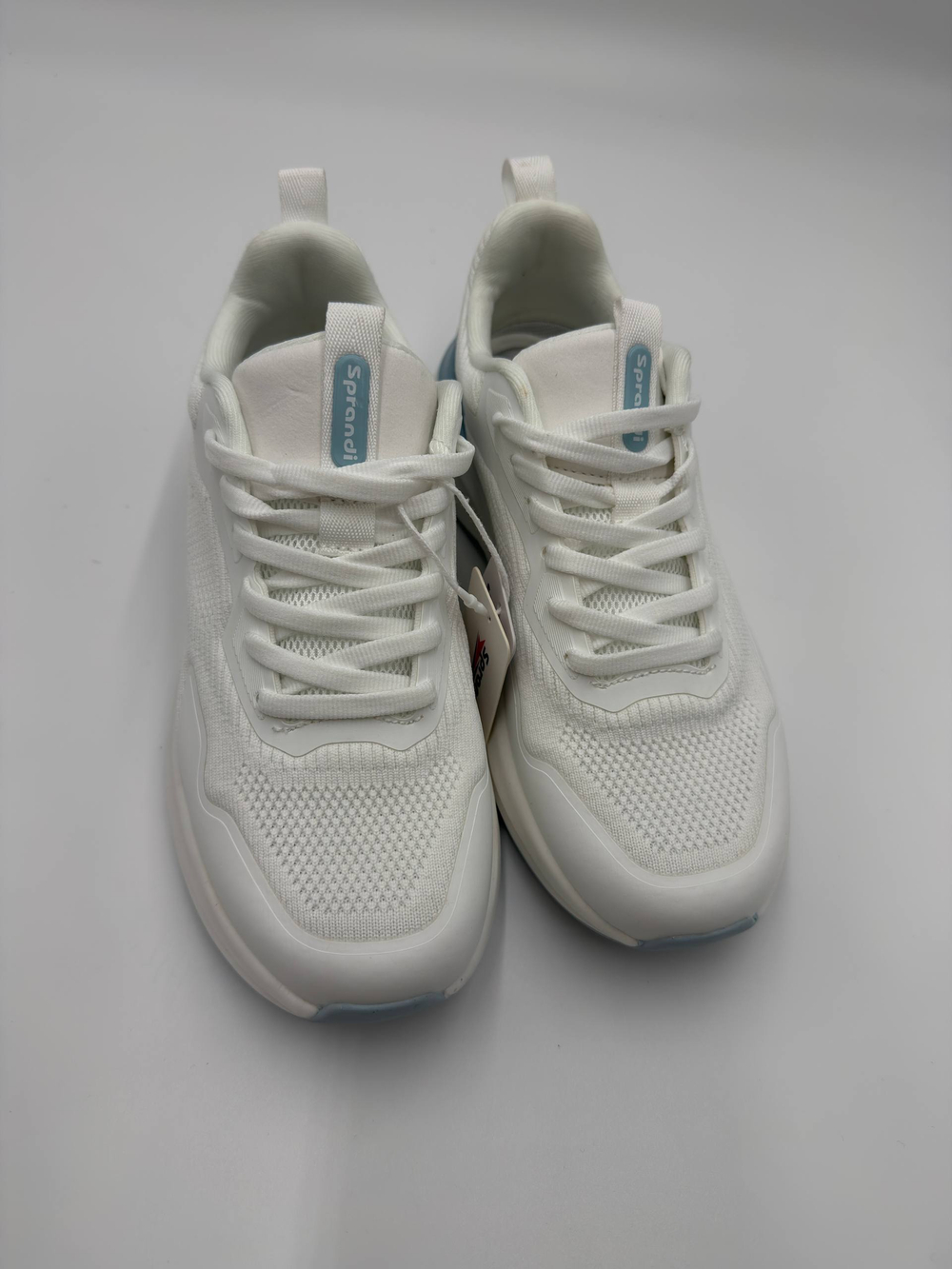 Женские кроссовки арт. 7W226R83-2 цвет "белый/голубой"