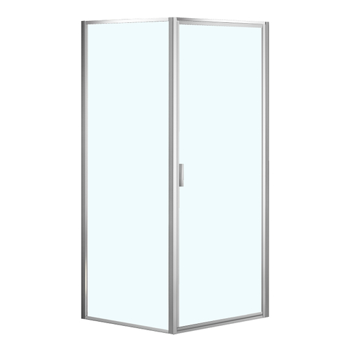 Душ. ограждение Azario RICHMOND 900х900х1950 без поддона прозрачное стекло 6 мм, хром   81137