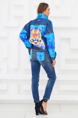 LIGVIANNI Джинсы Animal PRINT Jeans
