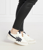 Кожаные кроссовки Palm Angels - белый(PWIA061R 24LEA001)