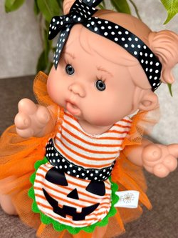 Пупс Marina and Pau 26 cм Nenote Halloween (2924)