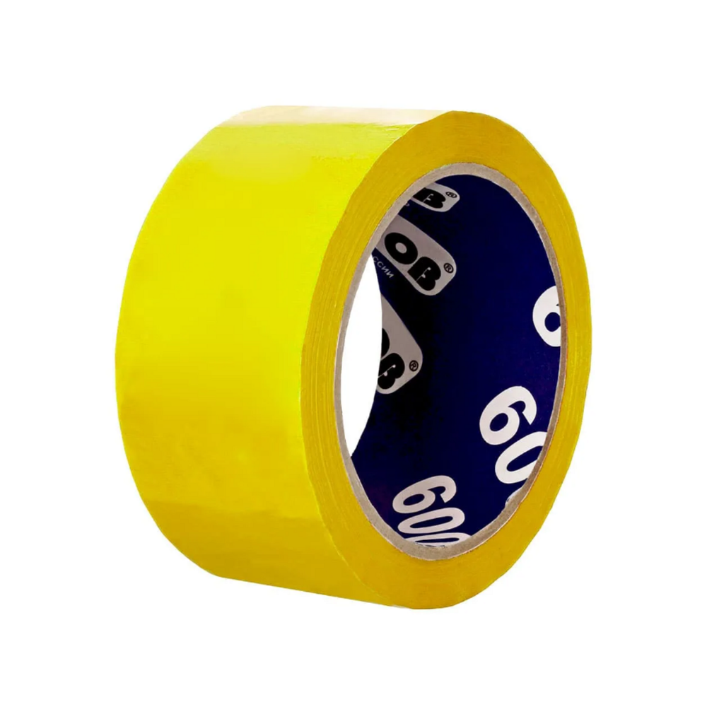 Скотч UNIBOB 48 мм х 24 м ИУ желтый