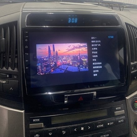 Магнитола для Toyota Land Cruiser 200 2007-2015 (экран климата внизу) - Redpower 200 Android 10, ТОП процессор, 6/128Гб, CarPlay, SIM-слот