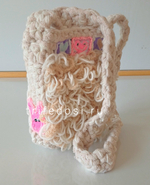 Сумочка кроссбоди и митенки