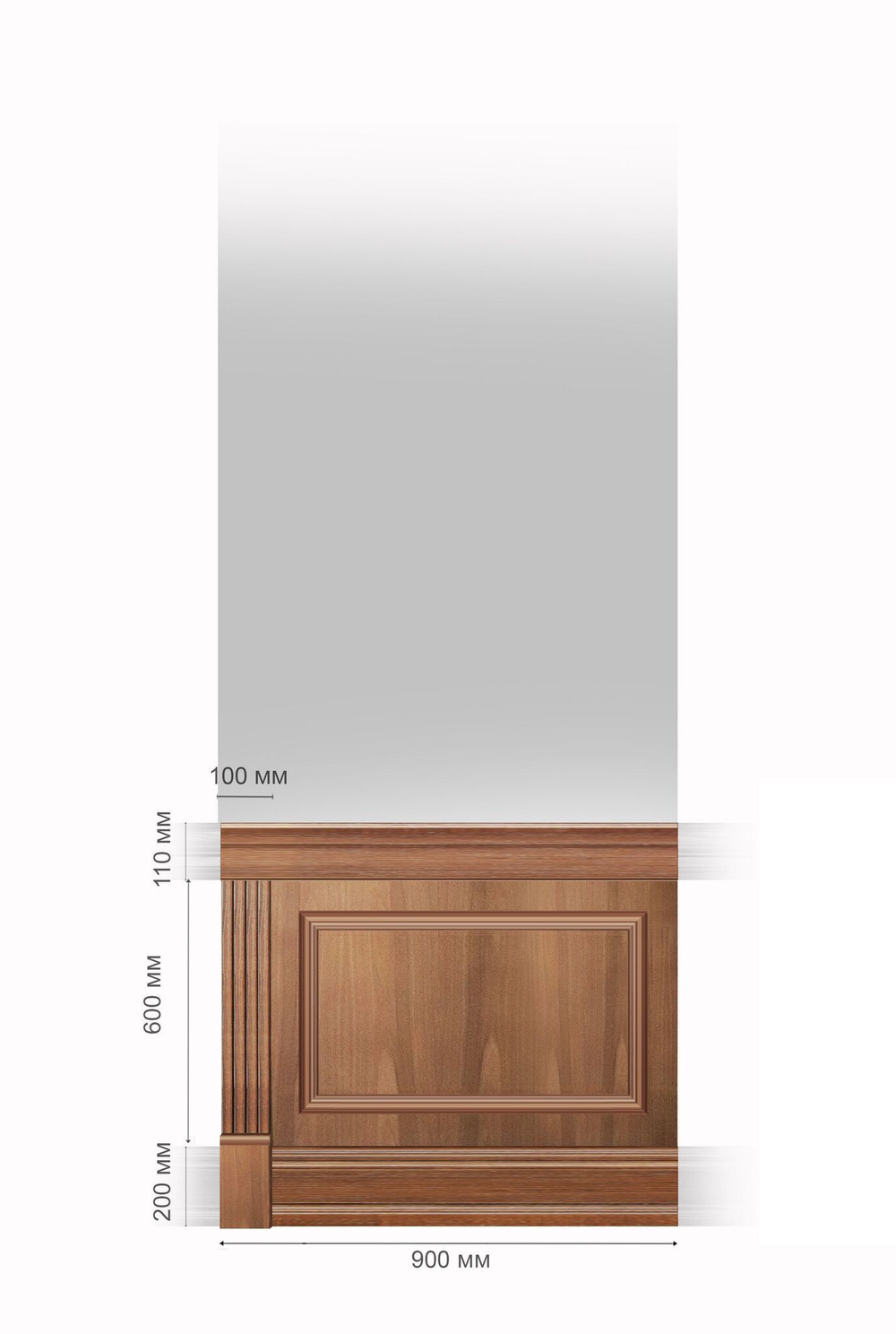 Интерьерные панели «Президент Эконом» 900