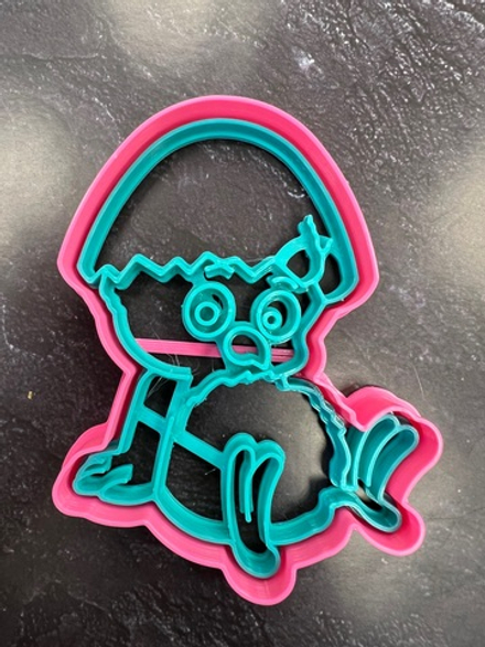 Вырубка цыплёнок со скорлупой 10см со