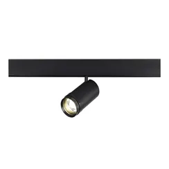 ST357.446.20 Магнитный трековый светильник ZOOM Черный LED 1*20W 4000K Lm Ra90 10-55° IP20 D60xH170 СКАЙЛАЙН 48V