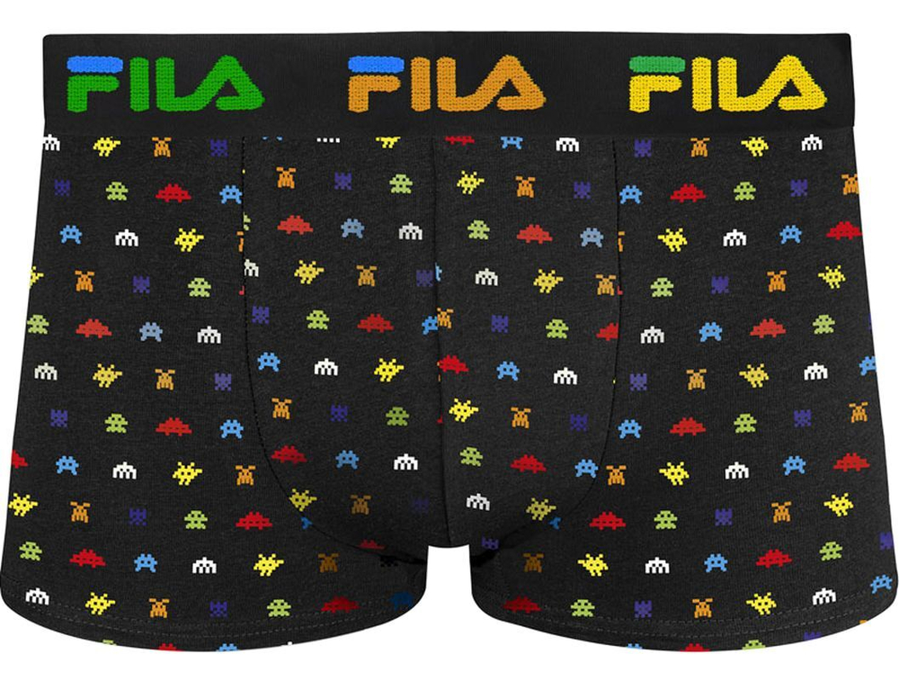 Мужские спортивные боксеры Fila Underwear Man Boxer 1P - черный