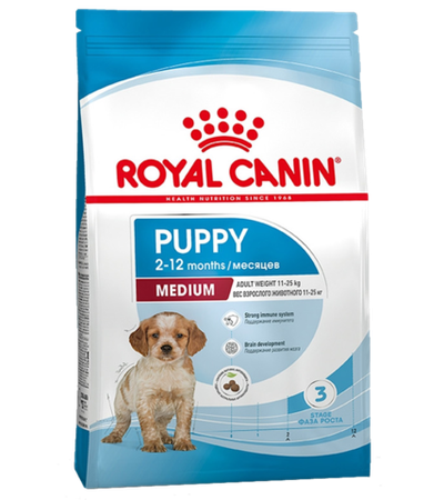 Роял Канин Medium Puppy Для щенков 3кг.