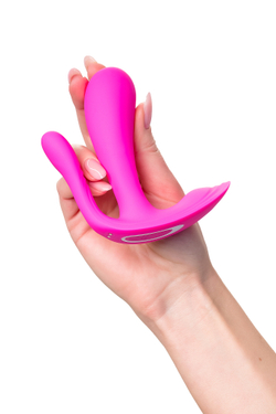 Вибро вкладыш в трусики Satisfyer Top Secret+, розовый