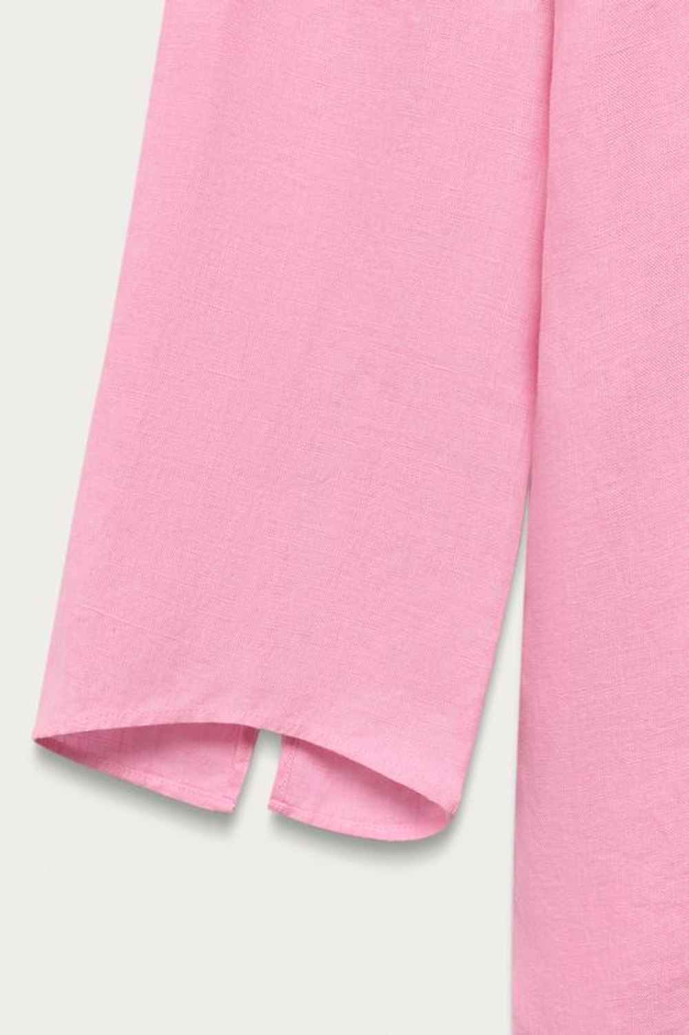 ZARA X MARISA BERENSON ПЛАТЬЕ-ТУНИКА 100% ЛЬНА, РОЗОВЫЙ