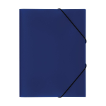 Папка на резинке А4 синяя (Стамм)