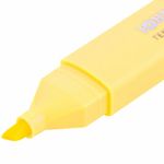 Текстовыделитель ЮНЛАНДИЯ "COLORSTAR PASTEL", ВАНИЛЬ, линия 1-4 мм, 151710