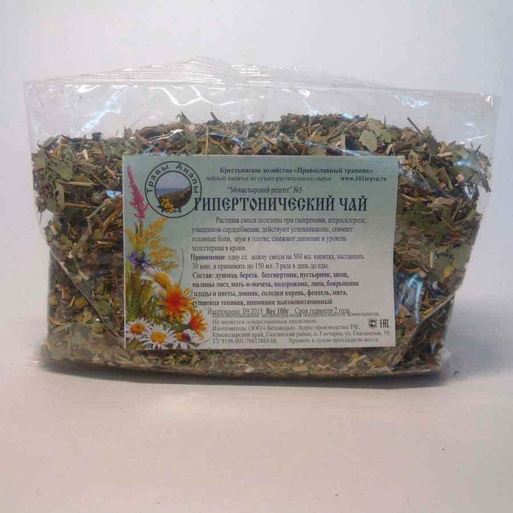 фото гипертонического травяного чая 100г-adonnis.ru