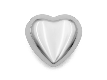 Бусина-подвеска "Сердце", 19мм