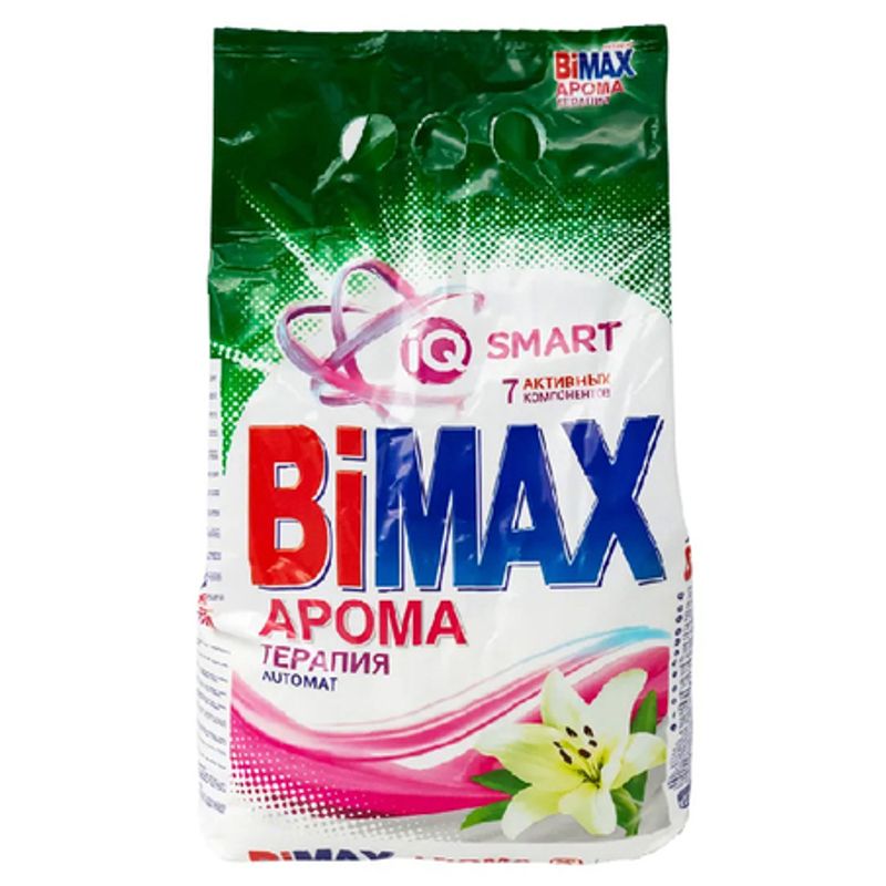 Порошок стиральный  BiMax автомат ароматерапия 3 кг/упак